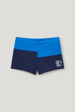 C&A Swim Lycra® Xtra Life™ Bademode Jungen Dunkelblau | SGLVM-7986