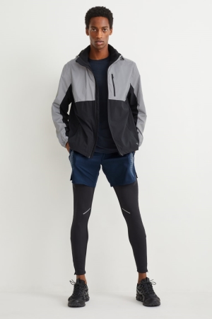 C&A Technical Kurze Hose Herren Dunkelblau | ZCMEW-8692