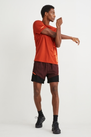 C&A Technical Kurze Hose Herren Dunkelbraun | KPVBN-2967