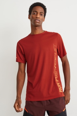 C&A Technical Oberteile Herren Dunkelorange | WJSFE-1620