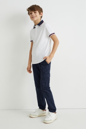 C&A Trousers Hosen Jungen Dunkelblau | RDKMV-8394