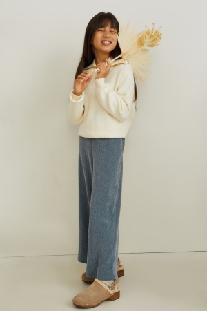 C&A Trousers Hosen Mädchen Dunkelgrün | GWZRX-0148