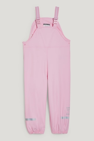 C&A Wasserdichte Dungarees Jacke Mädchen Rosa | KNHCD-6409
