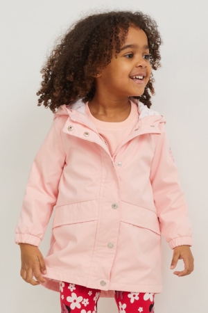 C&A With Hood Jacke Mädchen Rosa | HJCWI-9536